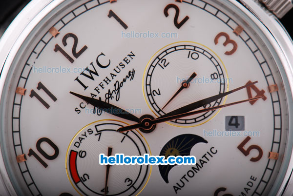 IWC Portugieser Perpetual Calendar Automatic with White Dial - Click Image to Close