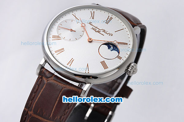 IWC Schaffhausen Automatic Movement with White Dial - Click Image to Close