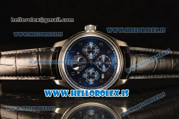 IWC Portugieser Blue Collection Clone IWC 52615 Calibre Movement Steel 1:1 Clone IW503401 - Click Image to Close