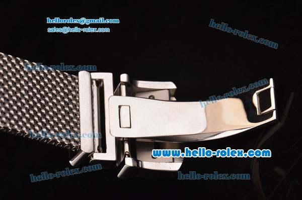 IWC Portofino Swiss ETA 2892 Automatic Steel Case with Stick Markers and Black Dial - Click Image to Close