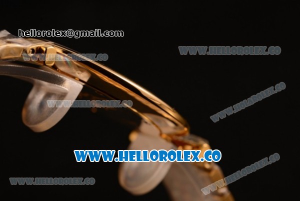Longines La Grande Classique SWISS QUARTZ Yellow Gold Case with White Dial and Yellow Gold Bracelet - Click Image to Close