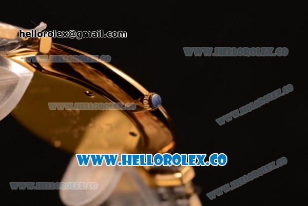 Longines La Grande Classique SWISS QUARTZ Two Tone Case Yellow Gold Bezel with White Dial and Two Tone Bracelet - Click Image to Close