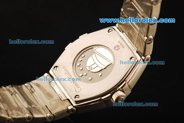 Omega Constellation Swiss ETA Quartz Diamond Bezel with White MOP Dial and Diamond Markers - Lady Model - Click Image to Close