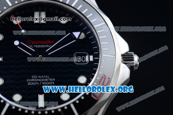 Omega Seamaster Diver 300M Rio 2016 Olympic Swiss ETA 2824 Automatic Steel Case with Ceramic Bezel and Black Dial Stick Markers (BP) - Click Image to Close