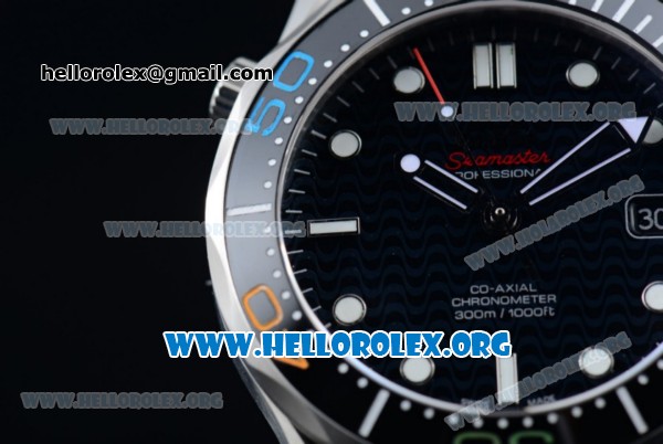 Omega Seamaster Diver 300M Rio 2016 Olympic Swiss ETA 2824 Automatic Steel Case with Ceramic Bezel and Black Dial Stick Markers (BP) - Click Image to Close