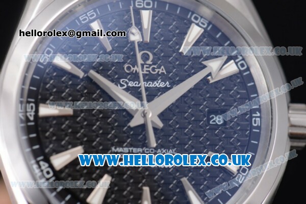 Omega Seamaster Aqua Terra 150M Clone Omega 8507 Automatic Stainless Steel Case/Bracelet with Black Dial Brown Seconds Hand and Stick Markers (EF) - Click Image to Close