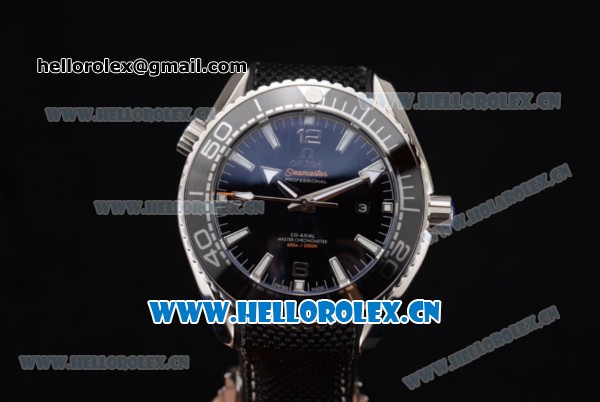 Omega Seamaster Planet Ocean 600M Clone Omega 8900 Automatic Steel Case with Black Dial and Stick/Arabic Numeral Markers Black Rubber Strap (EF) - Click Image to Close