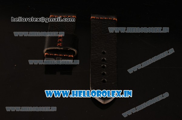 Panerai Black Leather Strap - Click Image to Close