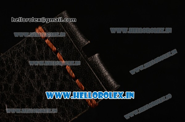 Panerai Black Leather Strap - Click Image to Close