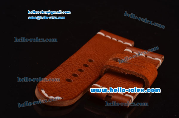 Panerai Brown Cowhide Strap 3 - Click Image to Close