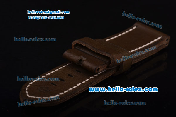 Panerai Chocolate Cowhide Strap 1 - Click Image to Close