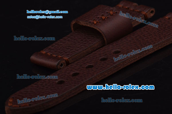 Panerai Chocolate Cowhide Strap 2 - Click Image to Close