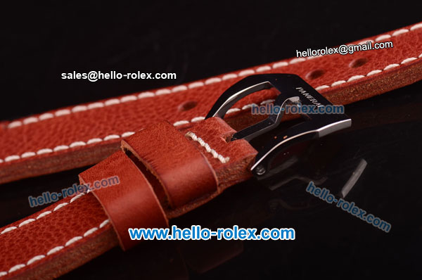 Panerai Brown Calf Leather Strap - Click Image to Close