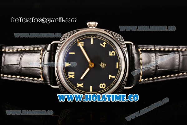 Panerai Radiomir California 3 Days PAM 424 N Asia Automatic Steel Case with Black Dial and Roman Numeral/Arabic Numeral Markers - Click Image to Close