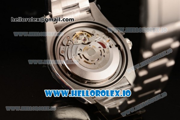 Rolex Oyster Perpetual Air King Clone Rolex 3135 Automatic Steel Case White Dial With Stick Markers Steel Bracelet - 1:1 Original(JF) - Click Image to Close