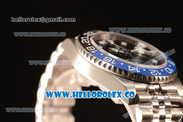 Rolex GMT-Master II New Release Blue/Black Bezel With Original Functional Movement Steel Case 126710BLNR - Click Image to Close