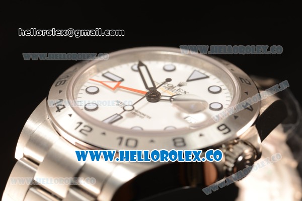 Rolex Explorer II Steel Case With Original Movement White Dial 216570 w - Click Image to Close