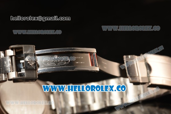 Rolex Daytona Rainbow Diamond Bezel Clone Rolex 4130 Automatic (Correct Hand Stack) 116509 - Click Image to Close
