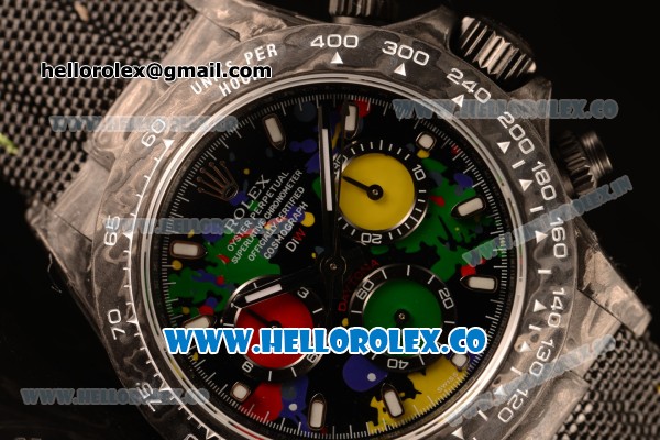 Rolex Daytona Carbon Case DIW Limited Edition With Valjoux 7750 Chronograph Automatic 116503 - Click Image to Close