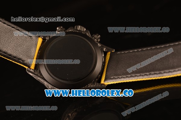 Rolex Daytona Carbon Case DIW Limited Edition With Valjoux 7750 Chronograph Automatic NTPT Carbon - Click Image to Close