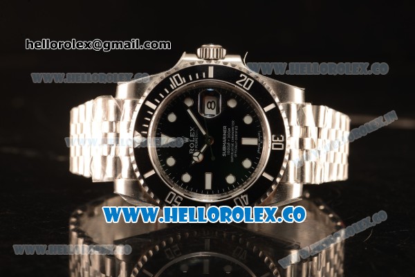 Rolex Submariner Black Ceramic Bezel With Black Dial All Steel With ETA 2836 EW - Click Image to Close