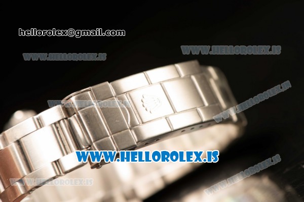 Rolex Submariner Steel Case With 2813 Automatic Movement Black Dial With Green Bezel - Click Image to Close