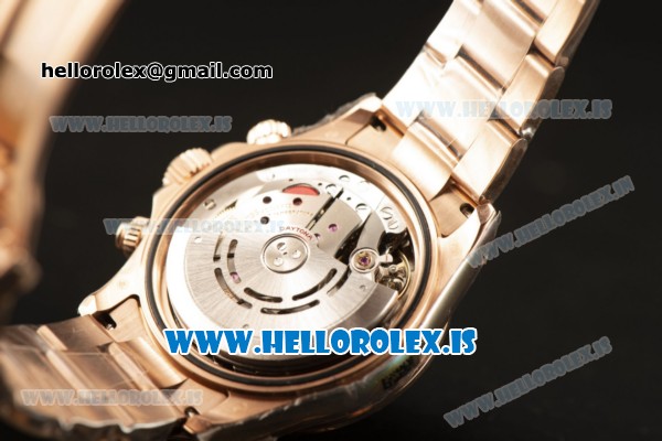 Rolex Rainbow Daytona All Diamond Dial And Bezel With Rose Gold Case Euipment Rolex 4130 With Rose Gold Strap 116595RBOW dpgcs(EF) - Click Image to Close