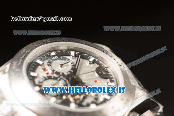 Rolex Daytona OS20 Chronograph Quartz Skeleton Dial All Steel - Click Image to Close