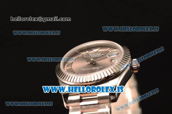 Rolex Datejust 31 Steel 2836 Auto With Steel Bracelet Grey Dial Roman - Click Image to Close