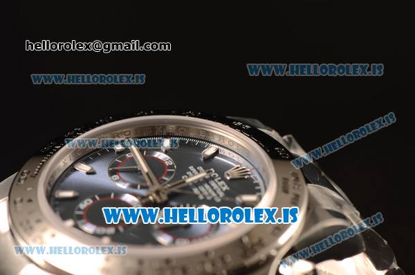 Rolex Daytona 904 Steel Rolex 4130 Auto Best Edition 1:1 Clone Blue Stick 116509 - Click Image to Close