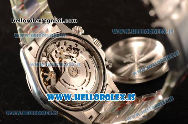 Rolex Daytona 904 Steel Rolex 4130 Auto Best Edition 1:1 Clone Blue Stick 116509 - Click Image to Close