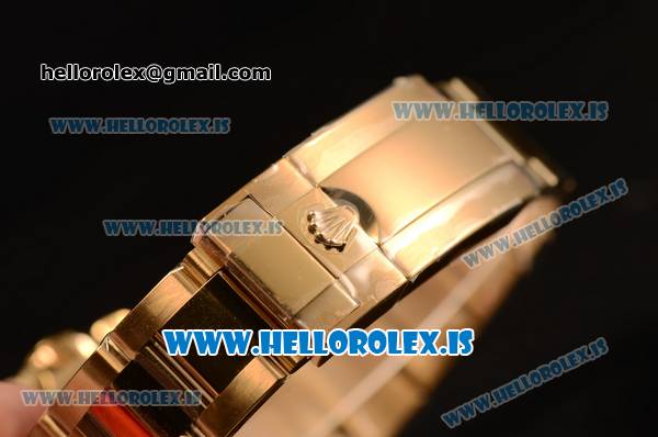 Rolex Daytona Yellow Gold Rolex 4130 Auto Best Edition 1:1 Clone Black Dial 116518LN - Click Image to Close