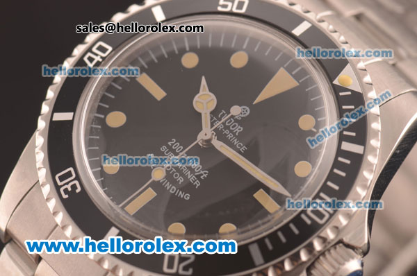 Rolex Submariner Rotor Self-Winding Swiss ETA 2836 Automatic Full Steel with Black Dial - Click Image to Close