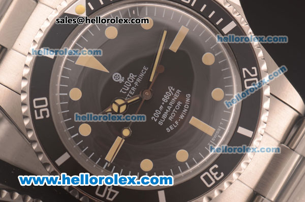 Rolex Submariner Rotor Self-Winding Asia 2813 Automatic Full Steel with Black Dial -ETA Coating - Click Image to Close