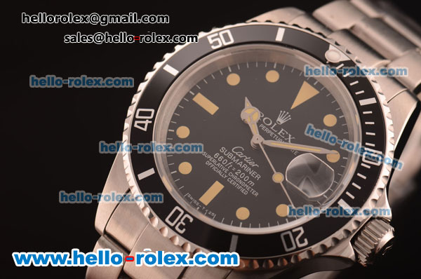 Rolex Submariner Vintage model Automatic Full Steel - Click Image to Close