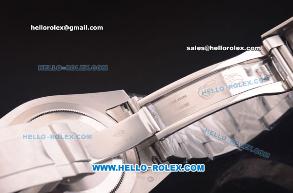 Rolex Submariner Super Clone Rolex Super 3135 Full Steel with Black Ceramic Bezel and Black Dial - Click Image to Close