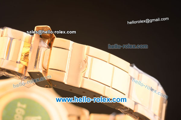 Rolex Yachtmaster Swiss ETA 2836 Automatic Full Gold with Gold Dial 10 Micron Plated-1:1 Original - Click Image to Close