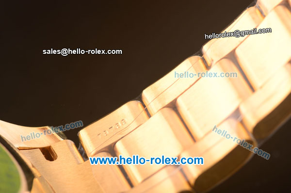 Rolex Yachtmaster Swiss ETA 2836 Automatic Full Gold with Gold Dial 10 Micron Plated-1:1 Original - Click Image to Close