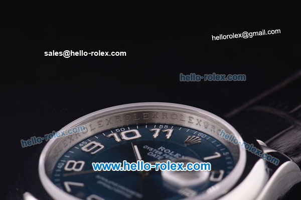 Rolex Datejust Working Chronograph Automatic Movement with Blue Dial - Click Image to Close