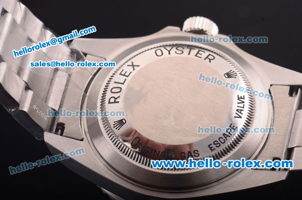Rolex Oyster Perpetual Sea-Dweller Rolex 3135 Full Steel with Black Bezel and Black Dial - Click Image to Close