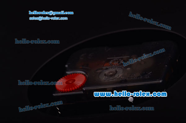 Rolex Daytona Wall Clock Quartz PVD Case with Black Dial - Click Image to Close