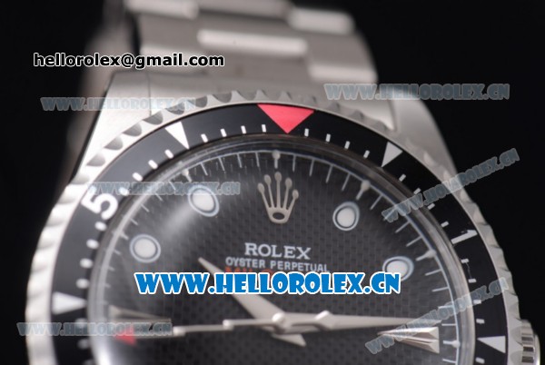 Rolex Milgauss Vintage 1950's Asia 2813 Automatic Stainless Steel Case/Bracelet with Black Dial and Dot Markers - Click Image to Close