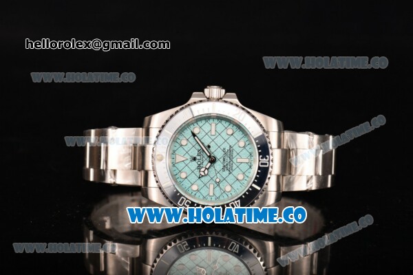 Rolex Sea-Dweller Asia 2813 Automatic Full Steel with Blue Dial and White Markers - Click Image to Close