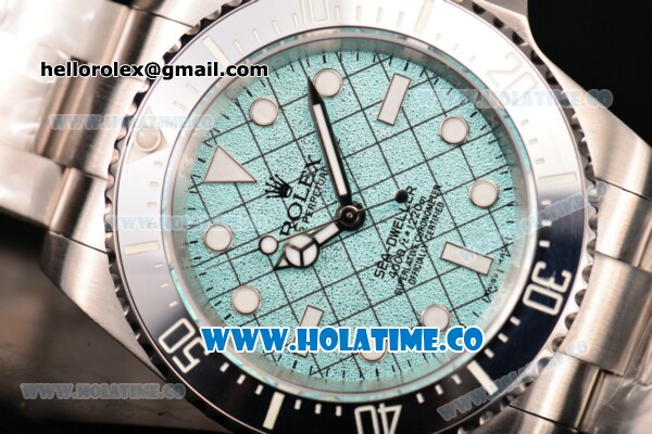 Rolex Sea-Dweller Asia 2813 Automatic Full Steel with Blue Dial and White Markers - Click Image to Close