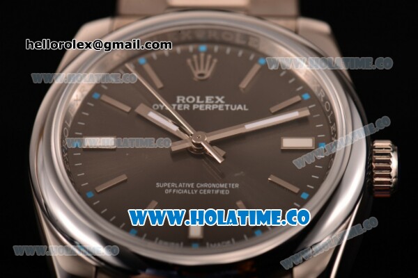 Rolex Air King Asia 2813 Automatic Full Steel with Black Dial and Stick Markers - Click Image to Close