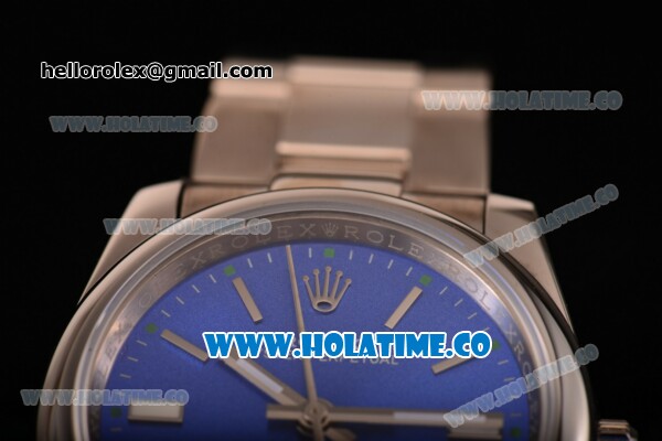 Rolex Air King Asia 2813 Automatic Full Steel with Blue Dial and Stick Markers - Click Image to Close