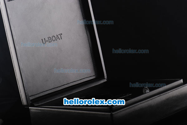 U-Boat Original Box-Black Leather - Click Image to Close