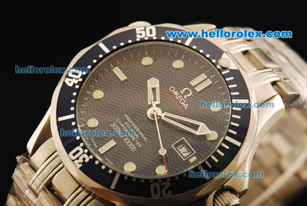 Omega Seamaster Working GMT Automatic with Blue Dial - Click Image to Close