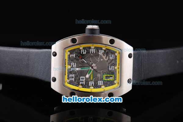 Richard Mille RM 005 with Yellow-Black Dial and White Number Marking - Click Image to Close