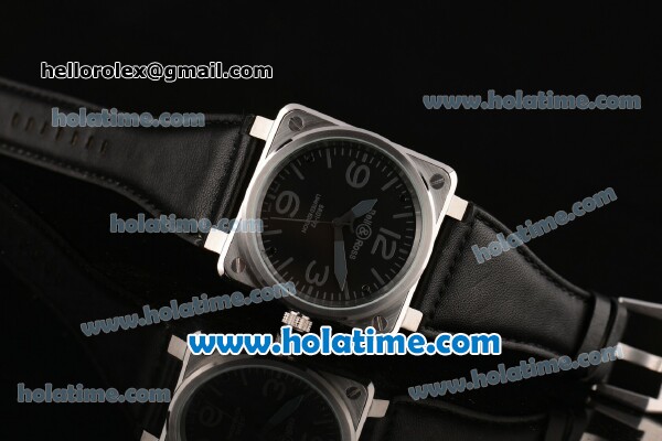 Bell & Ross BR 01-92 Automatic Movement with Grey Marking-Silver Bezel - Click Image to Close